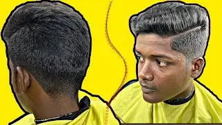 2021 New One side box haircut training Men&rsquo;s hairstyle Mgms Tamil