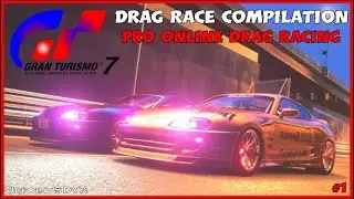Gran Turismo 7 - Online Drag Racing Compilation | Pro Tuners Drag Race | #GT7 #GranTurismo7