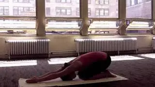 Bikram Yoga's Half Tortoise Posture