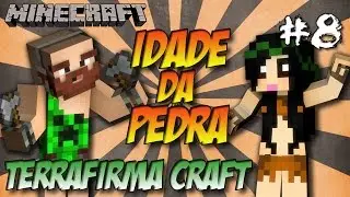 Idade da Pedra #8 - Carv&atilde;o e Prospector&acute;s Pick !! - Minecraft TerrafirmaCraft