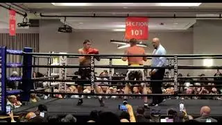 FRANKIE KNUCKLES ESPINOZA GETS A FIRST ROUND KNOCKOUT ON HIS PRO DEBUT!!