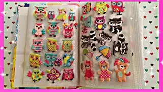 📚 Альбомы с зефирными наклейками 🍍 || Обзор