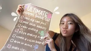 ULTIMATE SUMMER BUCKETLIST 2024 | jennifer tran