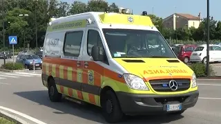 [COMPILATION] Ambulanze SUEM 118 Treviso in emergenza - Italian ambulance in emergency