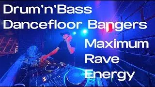 Maximum Rave Energy ⚡ | Drum’n’Bass Dancefloor Bangers DJ Set by EP!C | XMAS DAY RAVE