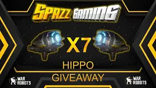 🔴WAR ROBOTS [WR] GIVEAWAY HIPPO X 7 | #WRwinHippo