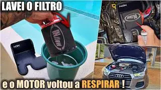 Como Lavar o Filtro Esportivo INFLOW Cônico Intake Corretamente (Passo a Passo e Produtos!)
