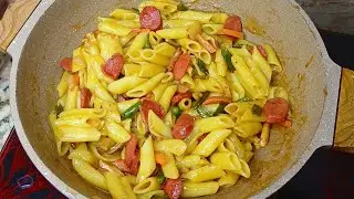 Easy pasta recipe🍝 How to make pasta🍝Easy creamy spinach pasta recipe🍝