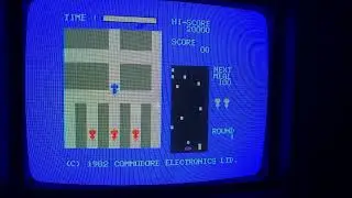Commodore 64 Games - RADAR RAT RACE - Joystick Needed Cartridge Classic Game Arcade - Episode 2093