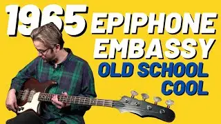 1965 Epiphone Embassy Bass | Player Grade Vintage Gear | Old School Cool |
