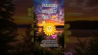 hot weather tips ☀️💕 #aesthetic #tips #summer