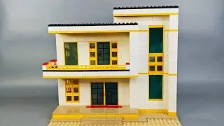 Как построить роскошный современный дом из LEGO (MOC) | Инструкции по сборке строительных блоков ...