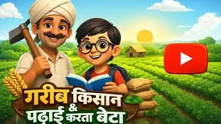 Garib Kisan aur uska beta 📕🙂 #viralvideo #3danimation #story #trending 