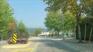 Driving through Castlegar, British Columbia - Sept 12, 2025
