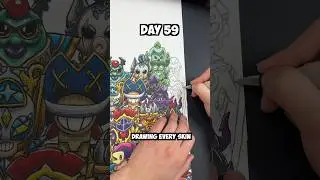 Day 59 Drawing EVERY Brawl Stars Skin - Wizard Byron
