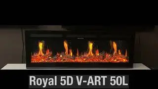 Відео-огляд Електричного каміну Royal 5D V-ART 50 L| Оновлена модель| Найреалістичніша технологія