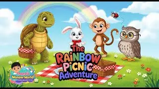 The Rainbow Picnic Adventure | Heartwarming 3D Animation for Kids