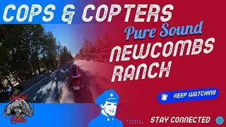 PURE Sound! '21 CBR1000RR-R SP Cops & Copters in The Mountains!