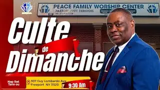 PFWC Sunday Service | January 25, 2026| Peace Family Worship Center | Pastor Jude Derivois