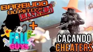 BARBUDO ou MITO?! | CA&Ccedil;ANDO CHEATERS + FALL GUYS nos INTERVALOS!