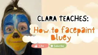 Learn how to face paint Bluey!