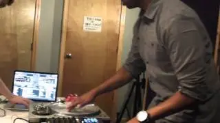 Q DEEZY (aka Quincy Harris) gets nasty on the 1s and 2s @ Studio 1200 DJ Academy