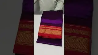 PURE SILK ILKAL,... NICE COLOUR. MESSAGE ME WHATSAPP 9028190770 #trending #ilkal #silk #marathi