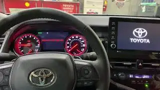 Запуск и осмотр Toyota Camry XSE AWD 2022 года с пакетом TRD