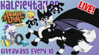 Animal Jam Silly Stream !!!GIVEAWAYS!!!