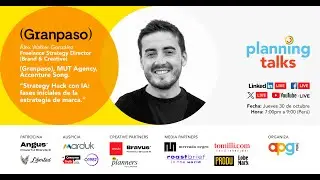 🔴 #EnVivo Planning Talks N&ordm;67 del APG Per&uacute; con Alex Walker (Gran Paso)