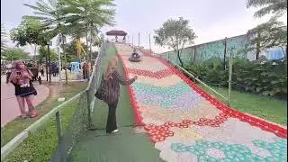Berani naik rainbow slide sampai 4x