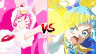Kira kira precure ala mode vs hirogaru sky precure part two! | fanmade precure battles |