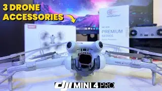 3 Drone Accessories You Need I DJI Mini 4 Pro