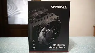 Noctua NH-D15 G2 Chromax Black Unboxing Review Installation