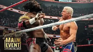 Cody Rhodes Vs Oba Femi SNME WWE 2K25