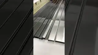 Stainless steel profiles.