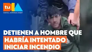 Carabineros detiene a hombre que habr&iacute;a intentado iniciar un incendio en Penco | Tu D&iacute;a