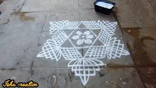 Pongal 🪴 Special Rangoli 🌹Designs//5to3 Dots Daily 🌹🌹Rangoli//Simple Rangoli Designs. 