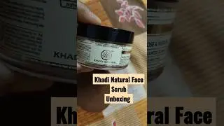 Khadi #FaceScrub #Unboxing 🤩🔥 #shorts #youtubeshorts #skincare