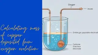 ELECTROLYSIS OF CUSO4: CALCULATING MASS OF COPPER DEPOSITED FROM OXYGEN EVOLUTION.