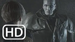 Todos Os Encontros Do LEON e CLAIRE com Mr  X No Resident Evil 2 Remake!!