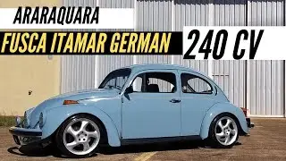 VW FUSCA ITAMAR TURBÃO - GERMAN DE 240 CV