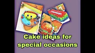 Summer cake~easy cake decorating ideas|
