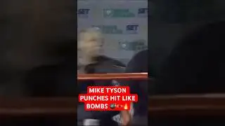 MIKE TYSON PRACTICED THE KNOCKOUT #miketyson#boxing#viral#subscribe