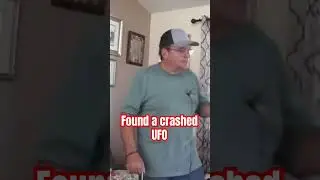 Found a giant UFO crash site  #2025moonlakegathering