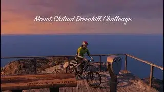 GTA 5 Mount Chiliad Mountain Bike Downhill - Helmet Cam