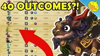 40 POSSIBLE OUTCOMES?! Divine PANGU DRAGON Chain Breeding Event! - DML #1193