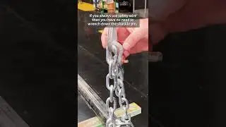 НИКОГДА не используйте гаечный ключ для затягивания скобы! (Всегда закрепляйте её проволокой безо...