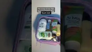 5 Reasons why our TSA-approved toiletry bag is a ✨ BEST SELLER ✨ | Best travel organizers #shorts