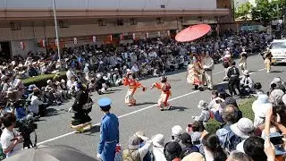 酒田まつり2017 花魁道中
